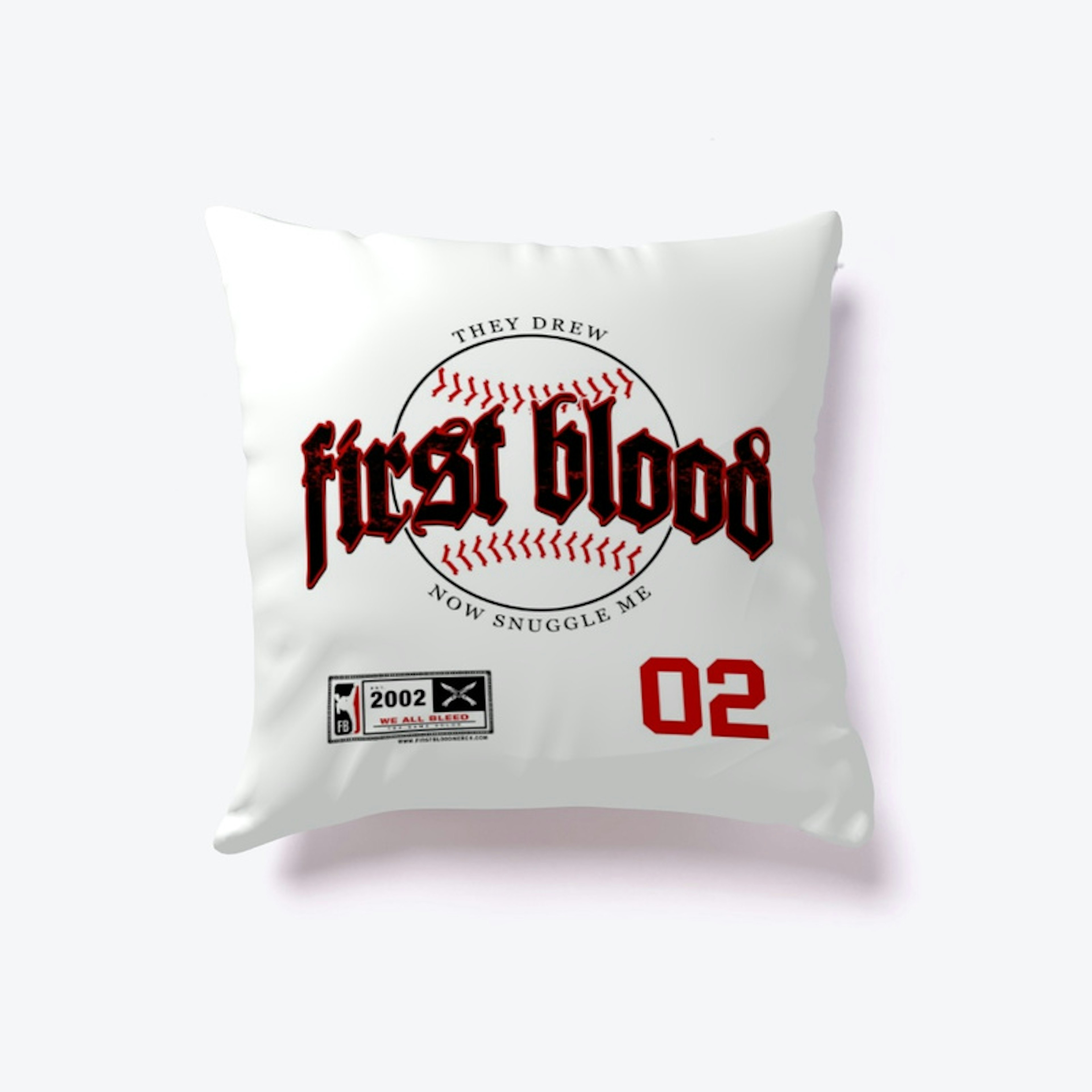 First Blood Baseball Pillow